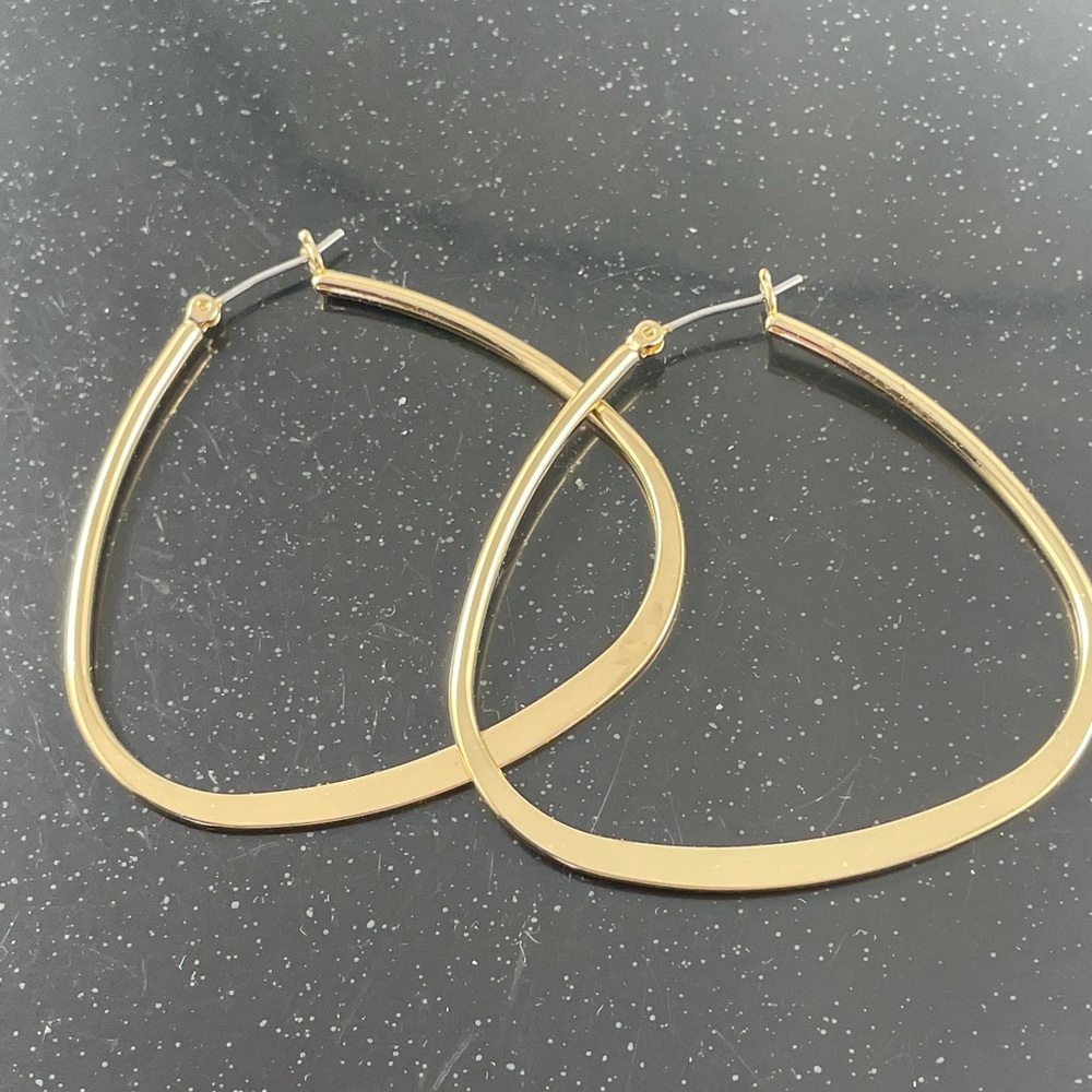 House of Harlow 1960 Gold Teardrop Earrings